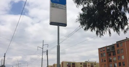 PARADERO SITP BARRIO CANAIMA  463A01